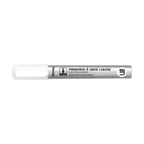 WONDAY - Marqueur Craie Liquide - 4 mm - Blanc