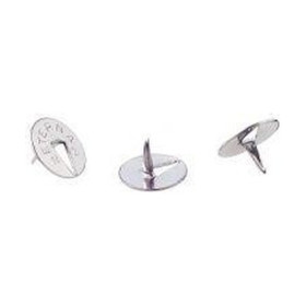 WONDAY - Punaises Baïonnette Plates Argent - Boîte de 100