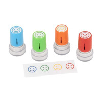 WONDAY - Tampons de Notation Mood - Ø 10 mm - Set de 4