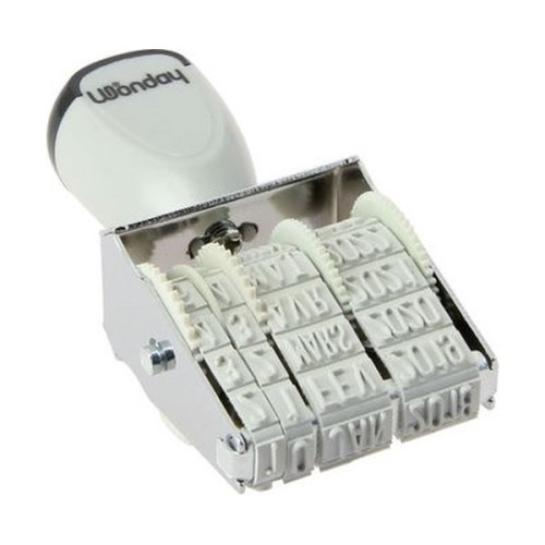 WONDAY - Date Stamp - 5 mm Characters