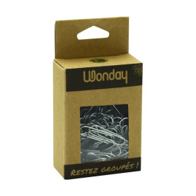 WONDAY - Trombones Galvanisés - 30 mm (boîte de 100)