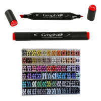 Graph'IT Marker - Marqueur à Alcool Double Pointe