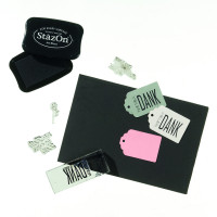 EFCO - Tapis - pour Impression de Tampons - 21,5 X 15 cm X 4 mm - Noir