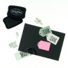 EFCO - Tapis - pour Impression de Tampons - 21,5 X 15 cm X 4 mm - Noir