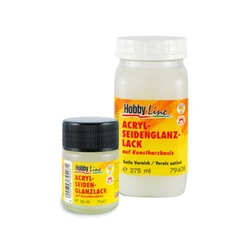 C.KREUL - Hobby Line - Solvent-Based Varnish - Satin - Resin-Based - 50ml & 275ml