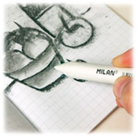 MILAN - Pack de 12 Estompes - 1,05cm x 14cm