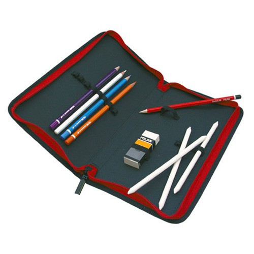 MILAN - Trousse Vide - Compartiment pour Pinceaux
