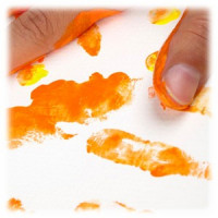 MILAN - Finger Paint - Case of 6 Bottles of 100ml