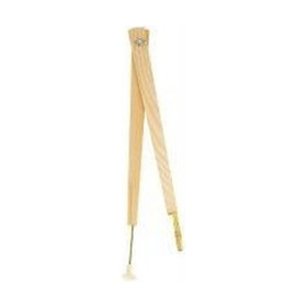 WONDAY - Compas à Tableau Bois Naturel 40cm - Ventouse V2