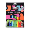 WONDAY - Feutres de Couleurs Min'O - Pointes Moyennes (12 Feutres)