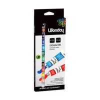 WONDAY - Gouache - 12 Tubes 12ml