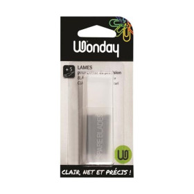 WONDAY - Lames pour Cutter de Précision N°2 Grande Lame (lot de 5)
