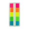 WONDAY - Marque-Pages Souples Repositionnables 20x44mm Fluo Transparent (lot de 100)