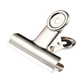 WONDAY - Pinces Bulldog Métal Nickelé 20mm (lot de 12)