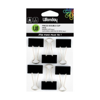 WONDAY - Double-Clip Binder Clips 32mm (pack of 6)