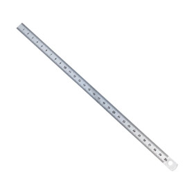 WONDAY - Réglet Inox Gradué 2 Faces 30cm - Semi-Rigide