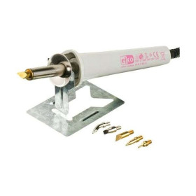 EFCO - Pyrograveur - 6 Pointes Incluses - AC 230V 50Hz / 30W