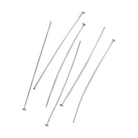 EFCO - Tiges Clou à Tête Plate - 50 X 1,5 X 0,7 mm - 100 Pièces - Argenté