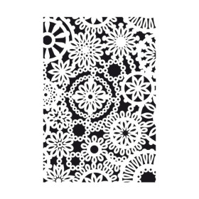EFCO - Pochoir - Fleurs - DIN A5 - Lot de 1