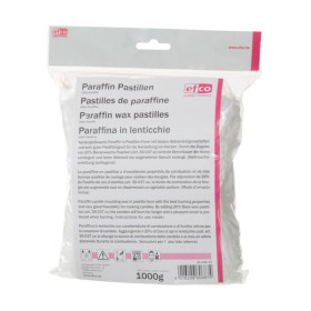 EFCO - Pastilles de Paraffine - 54°C, 100% Paraffine - 1.000 g