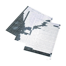 EFCO - Miroir Déco - Autocollant - 5 X 5 mm - 600 Pièces - Argenté