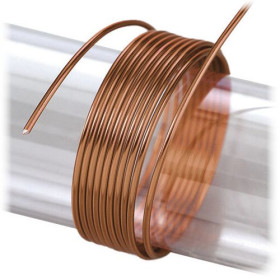 EFCO - Fil Aluminium Anodisé - Ø2 mm - 5 m / Env. 42 g - Brun