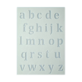 EFCO - Pochoir - Petites Lettres - DIN A5 - Lot de 26