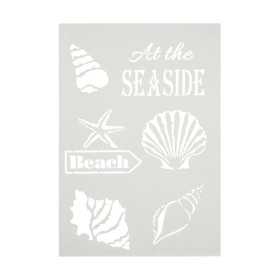 EFCO - Pochoir - At The Seaside - DIN A4 - Lot de 6