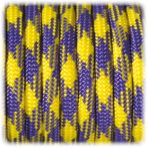 EFCO - Paracorde - Mélange de Couleurs - 4MM X 4M - 1 Pièce - Jaune / Mauve / Bleu