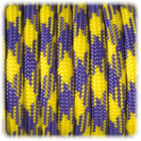 EFCO - Paracorde - Mélange de Couleurs - 4MM X 4M - 1 Pièce - Jaune / Mauve / Bleu