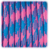 EFCO - Paracorde - Mélange de Couleurs - 4MM X 4M - 1 Pièce - Pink / Bleu Azur