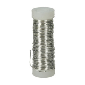 EFCO - Fil en Cuivre - Ø0,50 mm - 25 m - Argenté Métallique