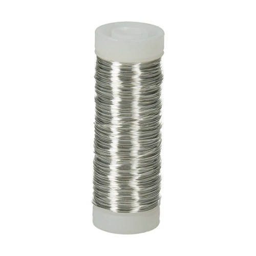 EFCO - Fil en Cuivre - 0,40 mm - 50 g / Env. 40 m - Argenté
