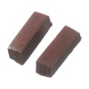 EFCO - Colorant - pour Cire - 2 Pièces - Rouge Brun