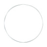 EFCO - Anneau Métallique - Ø35 cm - Blanc