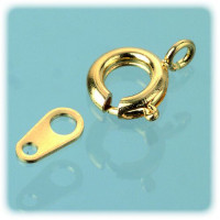 EFCO - Fermoirs à Ressort - 7 mm - 50 Pièces - Doré