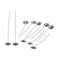 EFCO - Mèche Plate Cirée - avec Porte-Mèche - 3x10 / 8 cm - 10 Pièces