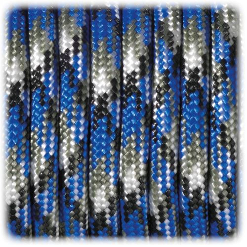 EFCO - Paracorde - Mélange de Couleurs - 4MM X 4M - 1 Pièce - Bleu