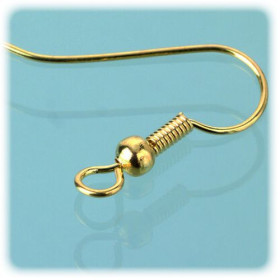 EFCO - Crochet Boucle D´oreille - 19 mm - 100 Pièces - Couleur Dorée