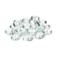 EFCO - Nuggets en Verre Irisé - 18 - 20 mm - 100 g / Env. 20 Pièces - Transparent