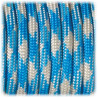 EFCO - Paracorde - Mélange de Couleurs - 4MM X 4M - 1 Pièce - Bleu Azur / Gris Clair