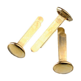 EFCO - Attaches Parisiennes - 17mm - 20 Pièces - Laiton
