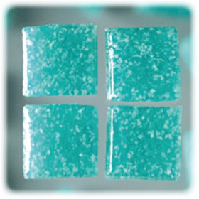 EFCO - MosaixPro - Cailloux de Verre - 10 X 10 X 4 mm - 1.000 g Env. 1.500 Pièces - Turquoise