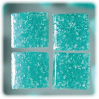 EFCO - MosaixPro - Cailloux de Verre - 10 X 10 X 4 mm - 1.000 g Env. 1.500 Pièces - Turquoise