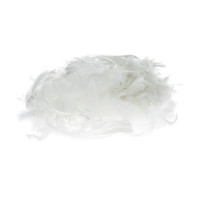 EFCO - Plumes Déco - 80 - 100 mm - 10 g Env. 110 Pièces - Blanc