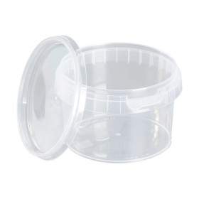 EFCO - Boîte Vide - 280 ml - Ø95 mm H 65 mm - Transparent