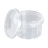 EFCO - Boîte Vide - 280 ml - Ø95 mm H 65 mm - Transparent