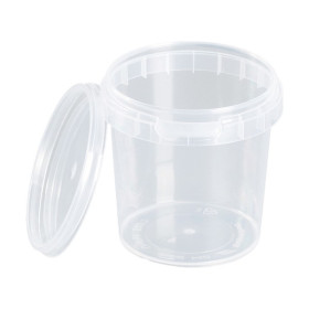 EFCO - Boîte Vide - 155 ml - Ø69 mm H 65 mm - Transparent