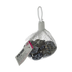 EFCO - Nuggets en Verre Irisé - 18 - 20 mm - 100 g / Env. 20 Pièces - Noir