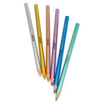JOLLY - 6 SUPERSTICKS METALLIC - Metallic Colour Pencils